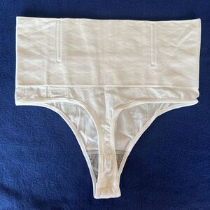NWT Werena Tummy Control Body Shaping Thong White XXL Shapewear High Waist Panty